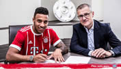 Corentin Tolisso Unterschrift FC Bayern