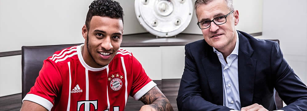 Corentin Tolisso Unterschrift FC Bayern