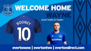 Wayne Rooney Everton Nummer 10