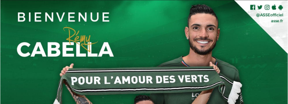 Remy Cabella St. Etienne