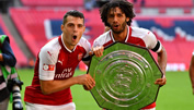 Granit Xhaka Mohamed Elneny Arsenal