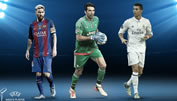 UEFA Player of the Year Messi Buffon Ronaldo