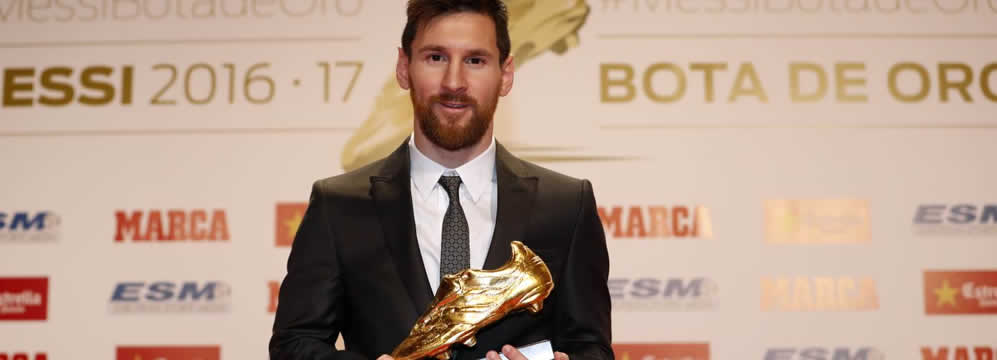 Lionel Messi Goldener Schuh