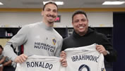 Grössen unter sich: Ronaldo meets Zlatan
