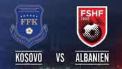 Kosovo vs. Albanien Matchplakat