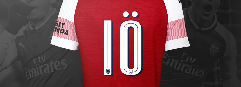 Mesut Özil Arsenal Rückennummer 10