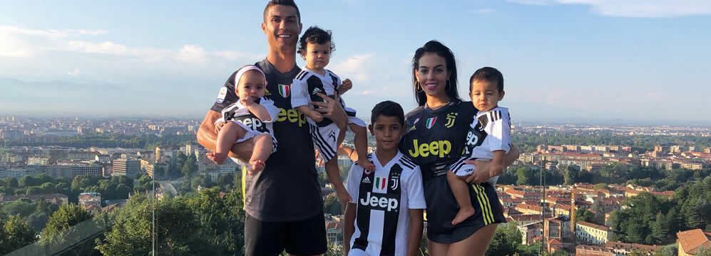 Cristiano Ronaldo Junior Georgina Rodriguez