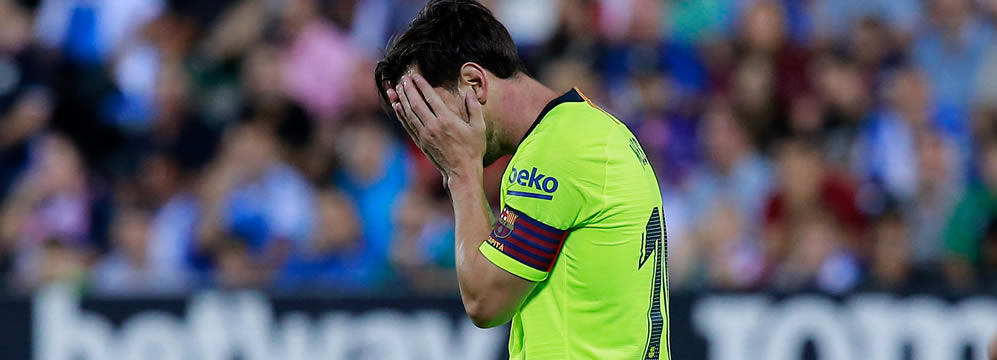 Lionel Messi Enttäuschung
