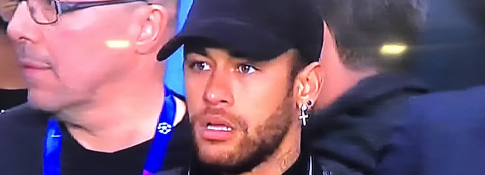 Neymar geschockt