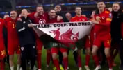 Gareth Bale Wales-Flagge
