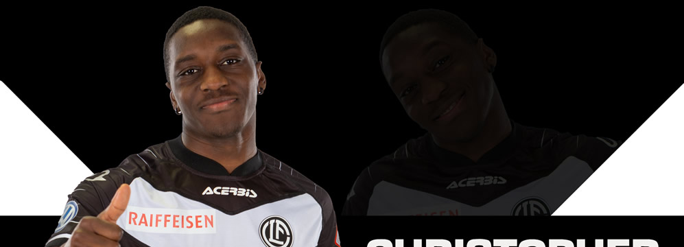 Stürmer Christopher Lungoyi unterschreibt beim FC Lugano