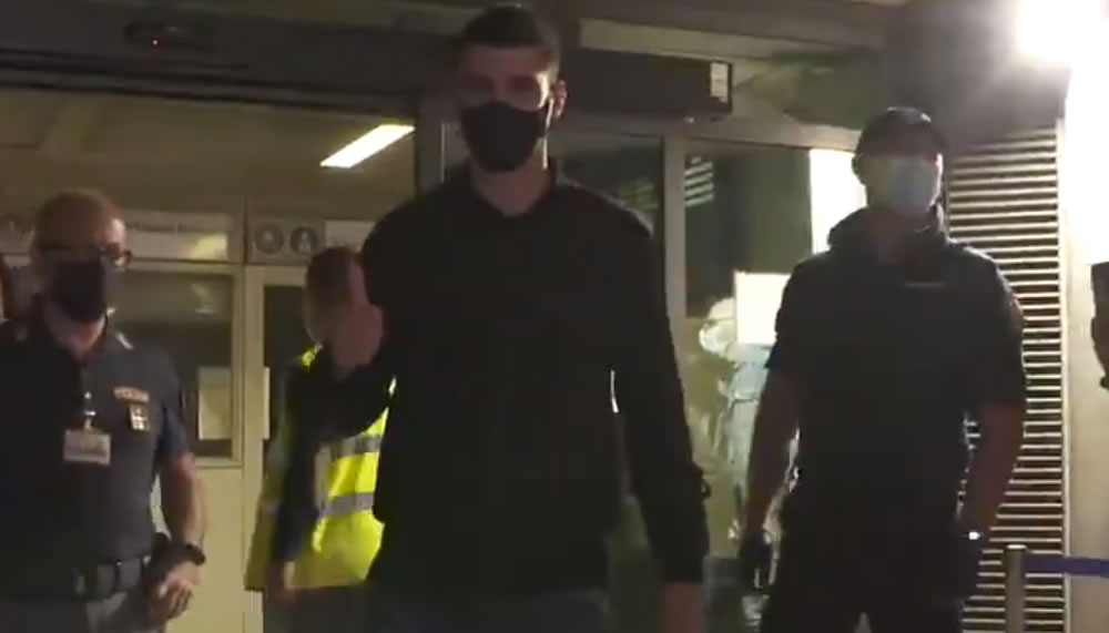 Zum Medizintest: Alvaro Morata in Turin gelandet
