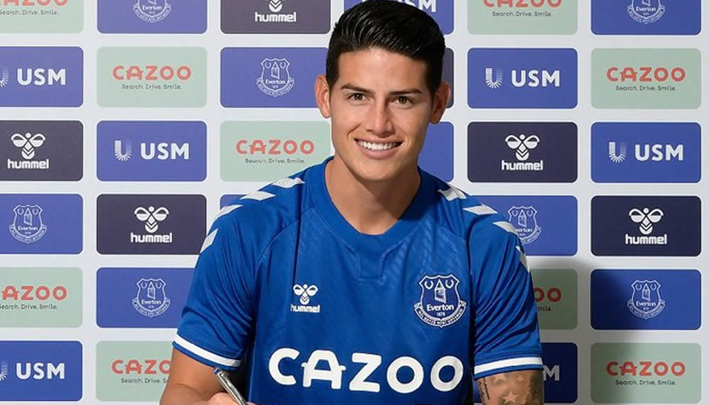 Offiziell: James Rodriguez unterschreibt bei Everton