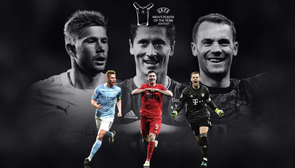 Die 3 Nominierten für den UEFASpieler des JahresAward stehen fest