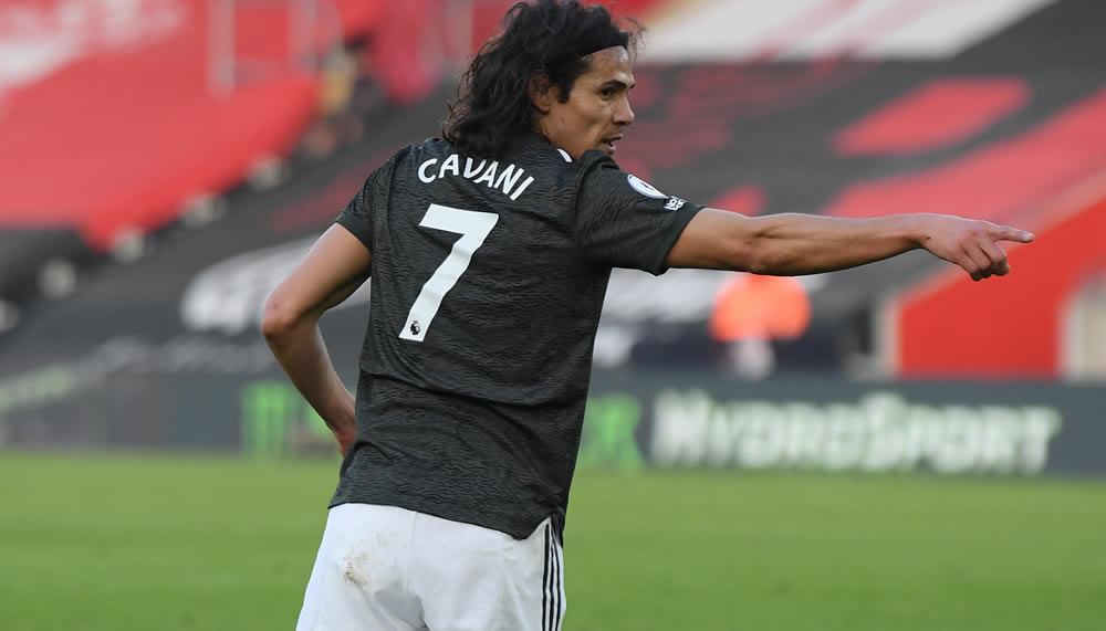 Edinson Cavani ein weiteres Jahr bei ManUtd