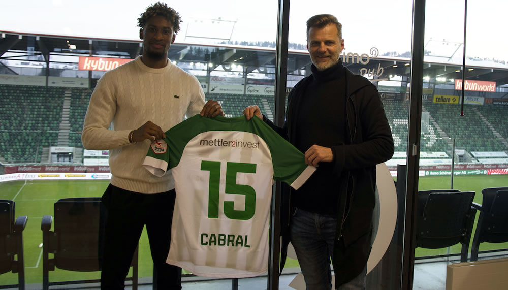 Der FC St. Gallen bestätigt die Unterschrift von Cabral