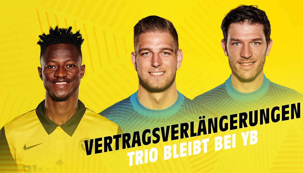 Ein Meister-Trio verlängert bei den Young Boys