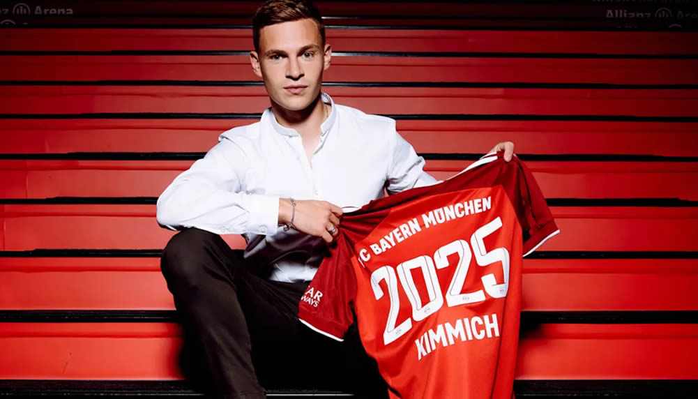 Offiziell: Joshua Kimmich verlängert beim FC Bayern