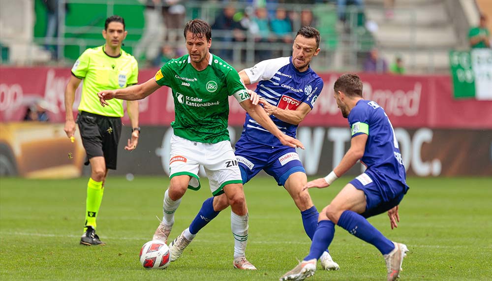 Verrückte Schlussminuten! Luzern holt gegen St. Gallen späten Punkt