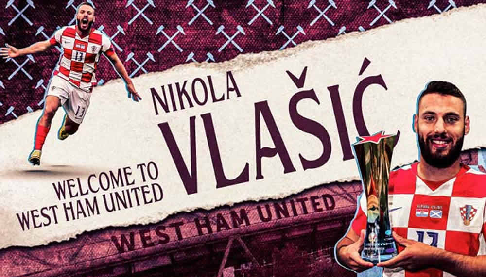 West Ham krallt sich Spielmacher Nikola Vlasic für 30 Mio. Euro