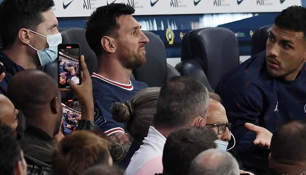 Böser Blick: Lionel Messi löst bei PSG erste Polemik aus