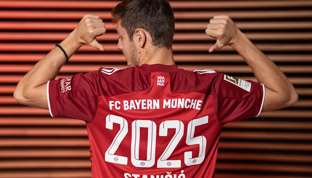 Youngster Josip Stanisic unterschreibt langfristig beim FC Bayern