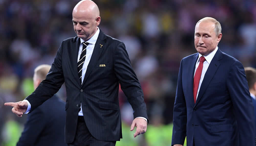FIFA & UEFA schliessen russische Teams aus