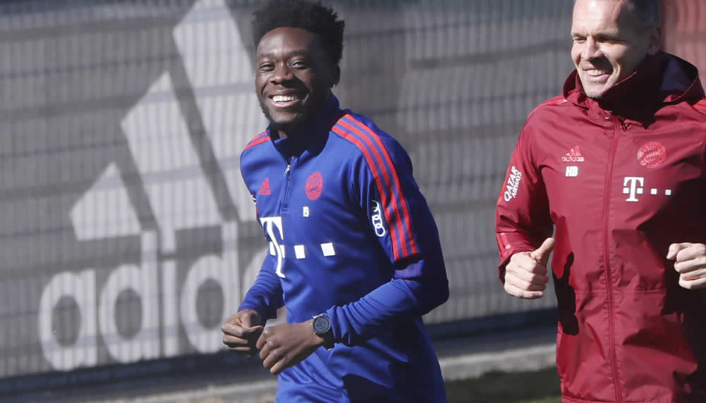 Alphonso Davies macht wichtigen Schritt Richtung Comeback