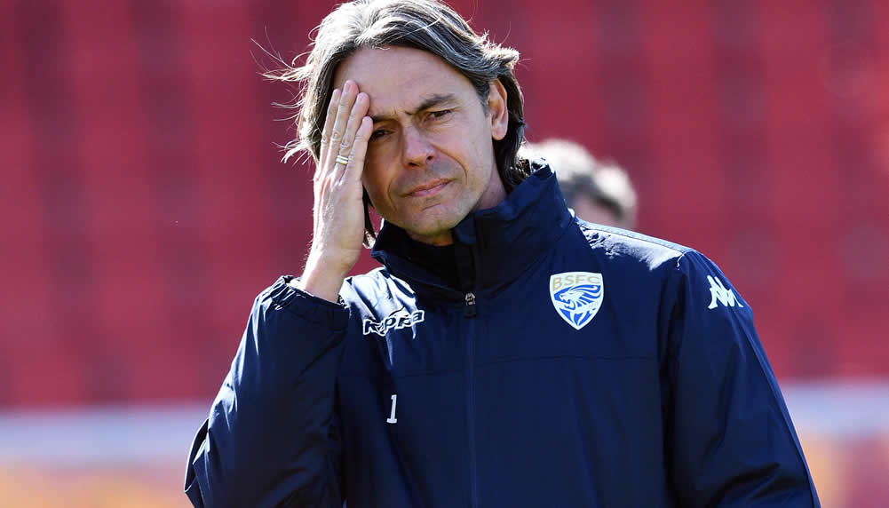 Brescia wirft Trainer Pippo Inzaghi zum 2. Mal raus