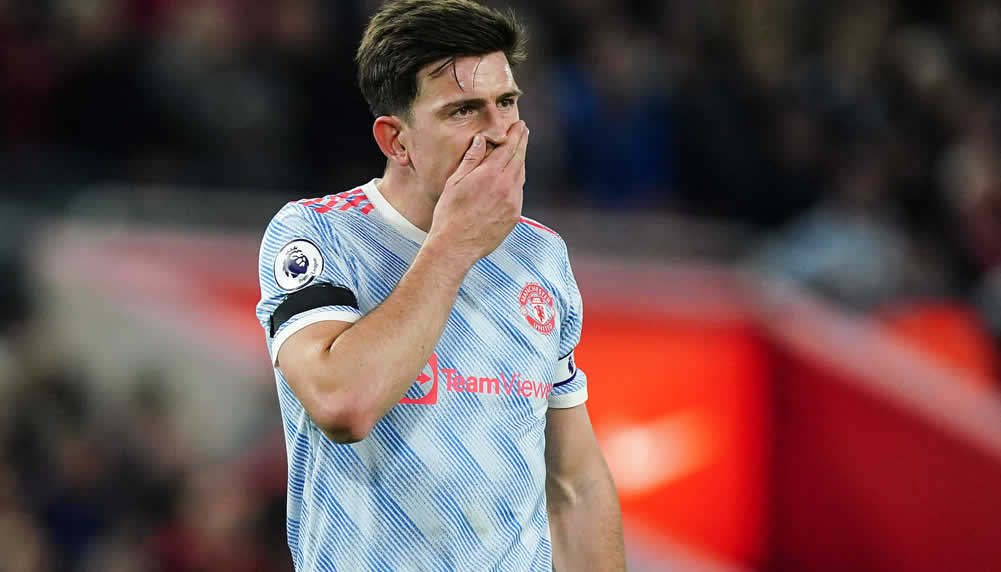Harry Maguire erhält in seinem Zuhause eine Bombendrohung