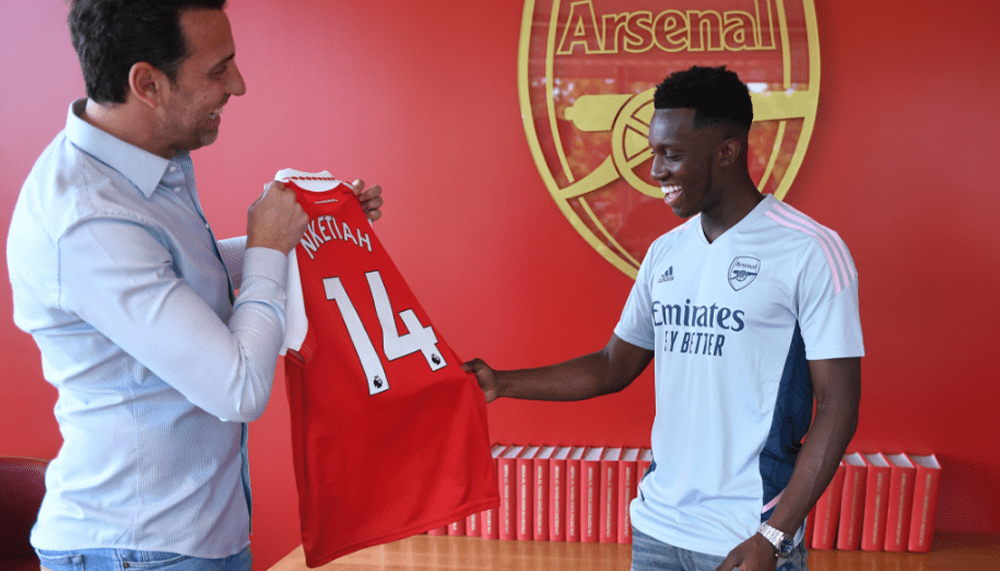 Eddie Nketiah unterschreibt langfristig beim FC Arsenal