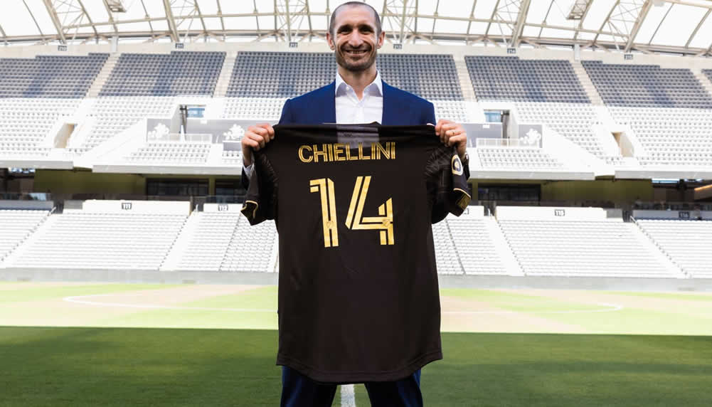 Wechsel perfekt: Giorgio Chiellini präsentiert sich beim Los Angeles FC
