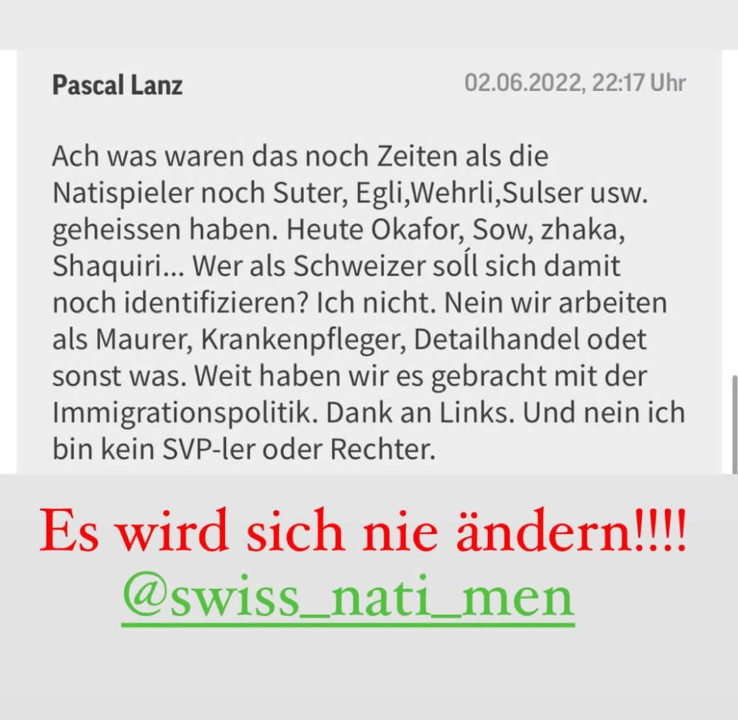Granit Xhaka Leserkommentar