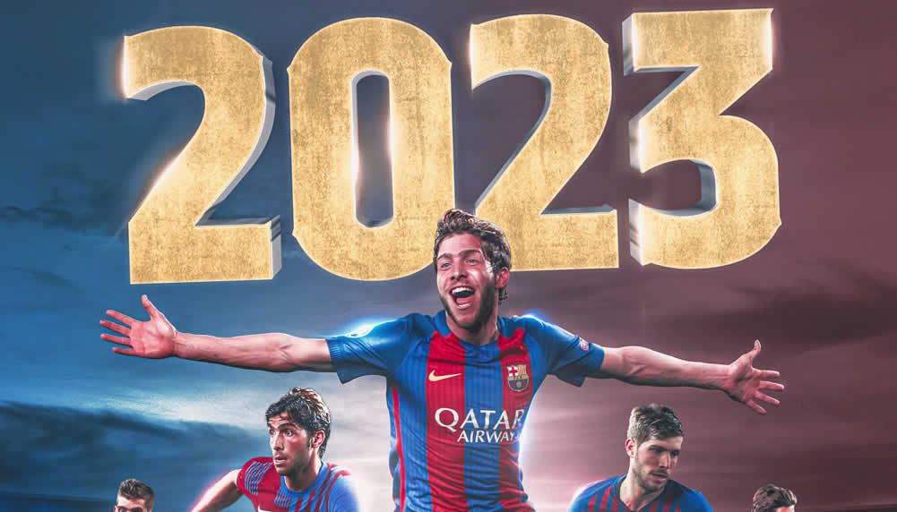 Barça gibt lang ersehnte Verlängerung mit Sergi Roberto bekannt