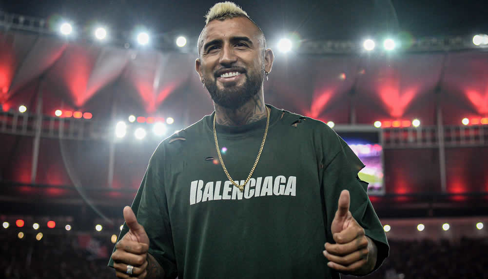 Flamengo stellt Arturo Vidal als Neuzugang vor