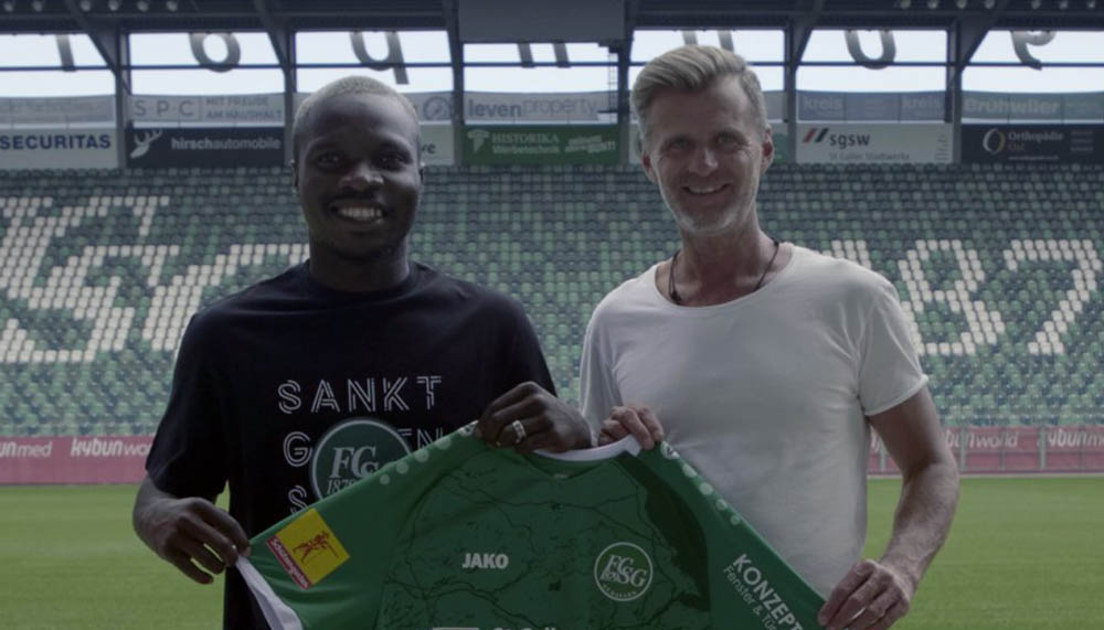 FC St. Gallen gibt Verpflichtung von Stürmer Akolo bekannt