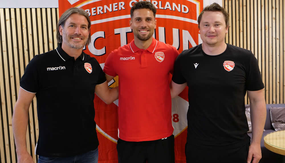 Rückkehr perfekt Leonardo Bertone spielt wieder für den FC Thun