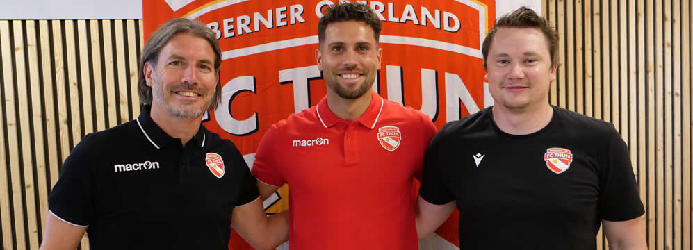 Rückkehr perfekt Leonardo Bertone spielt wieder für den FC Thun