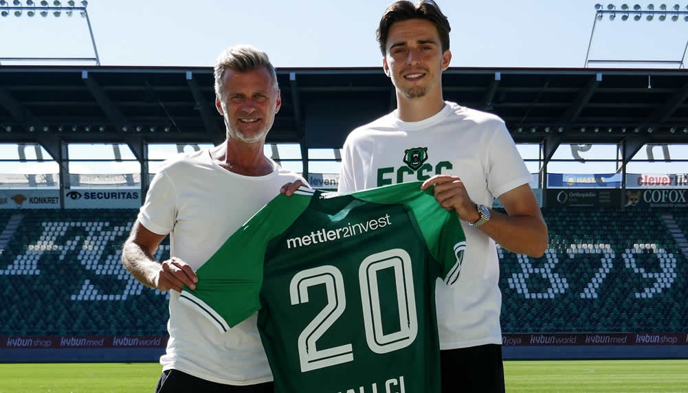 Neuer Verteidiger für den FCSG: Albert Vallci unterschreibt