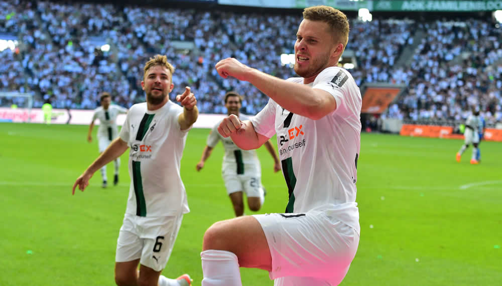 Im Video: Nico Elvedi trifft für Gladbach