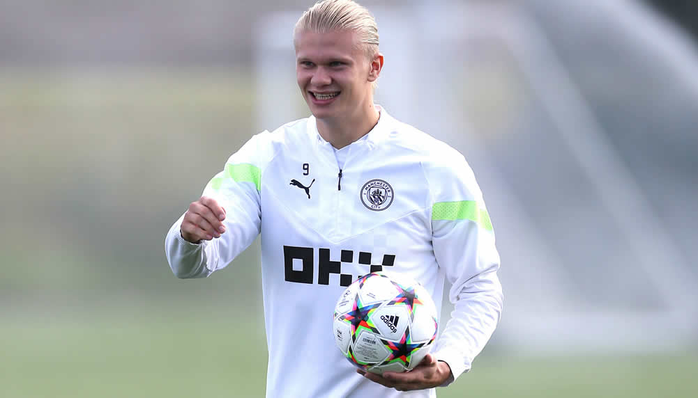 Erling Haaland hat bei ManCity Werbung für Akanji gemacht