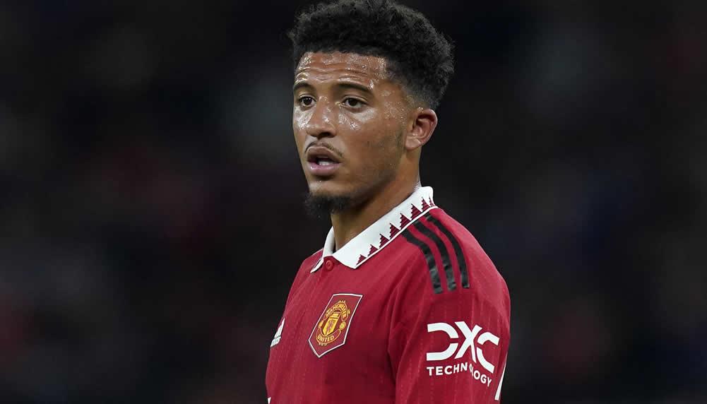 Jadon Sancho zockt während England gegen Deutschland FIFA 23