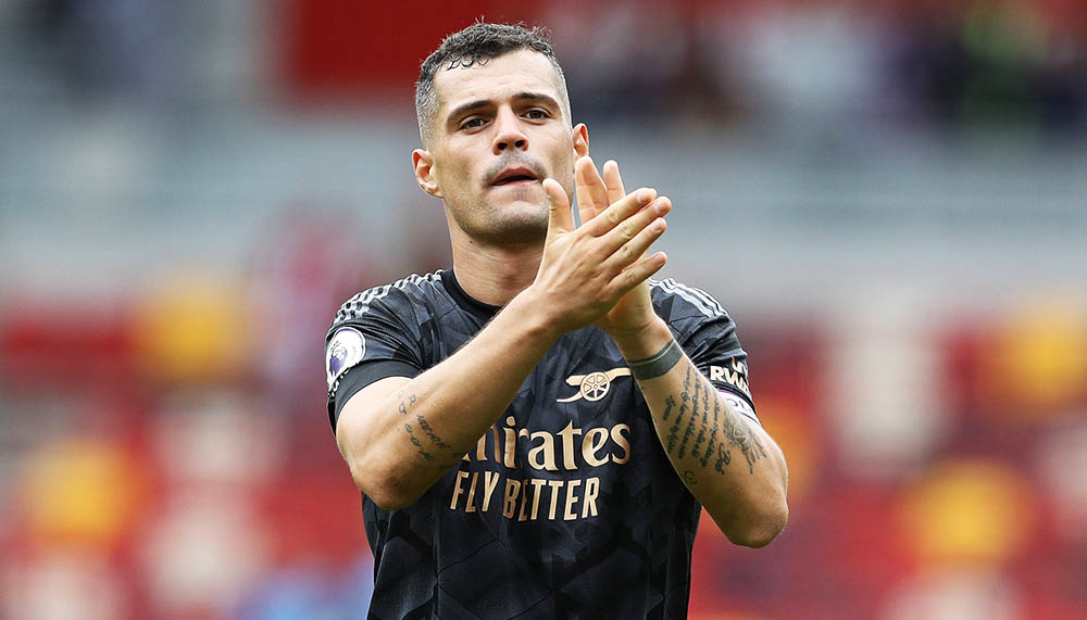 Wieder beliebt: Arsenal-Fans widmen Granit Xhaka Sprechchöre