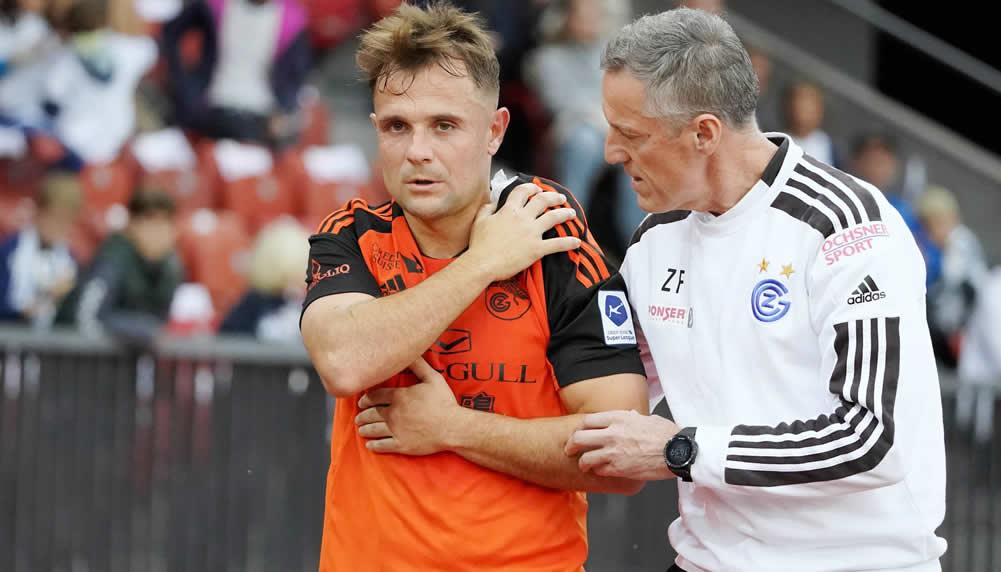 Die Diagnose der Schulterverletzung von GC-Captain Amir Abrashi ist da