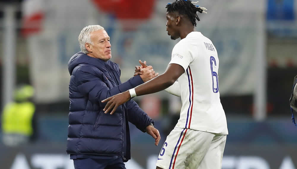 Didier Deschamps rechnet an der WM fest mit Paul Pogba