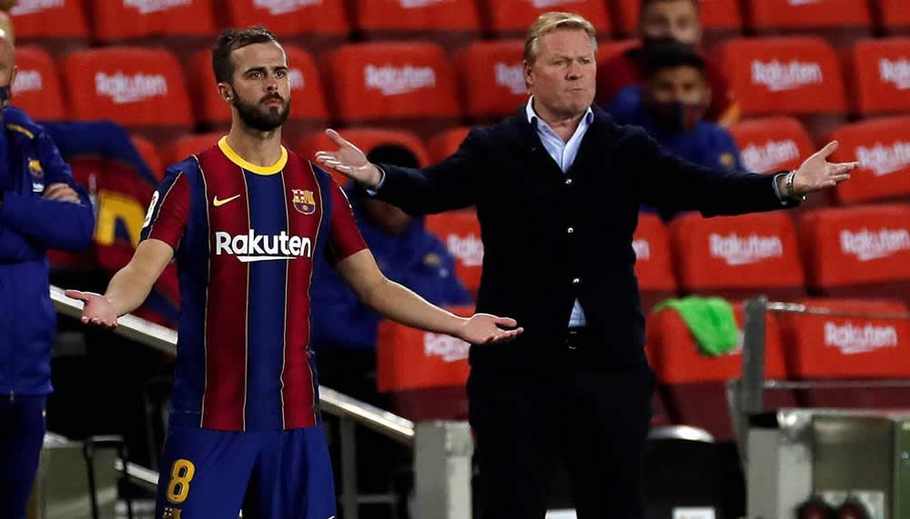 Barça-Zoff: Miralem Pjanic geht auf Ronald Koeman los