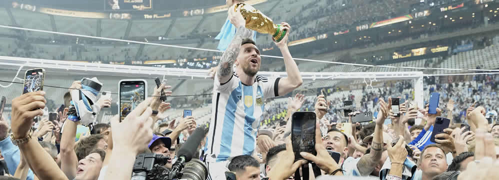 Lionel Messi WM Pokal