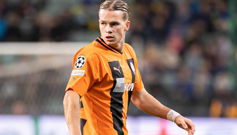 Arsenal erhöht das Angebot für Mykhaylo Mudryk