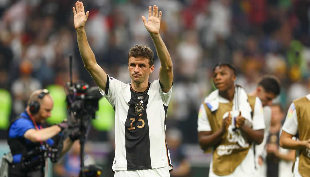 Thomas Müller hält Abschiedsrede nach WM-Aus