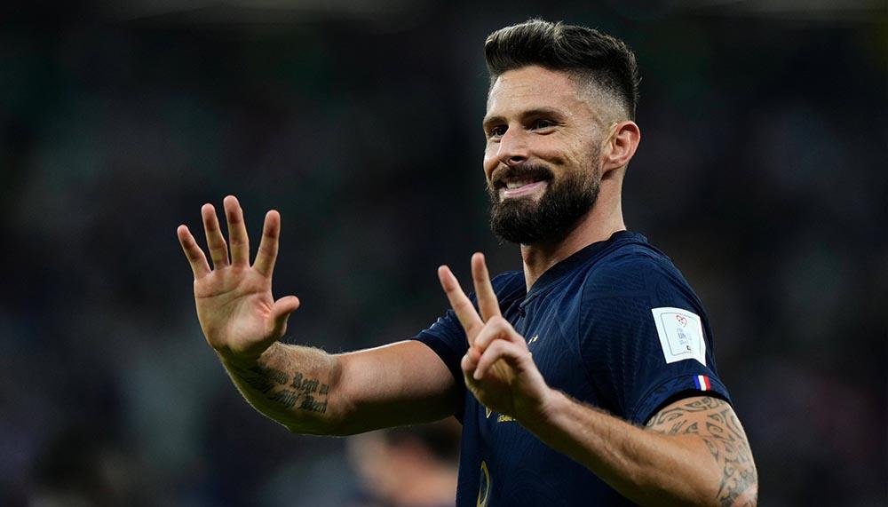 Giroud ist Frankreichs neuer Rekordtorschütze